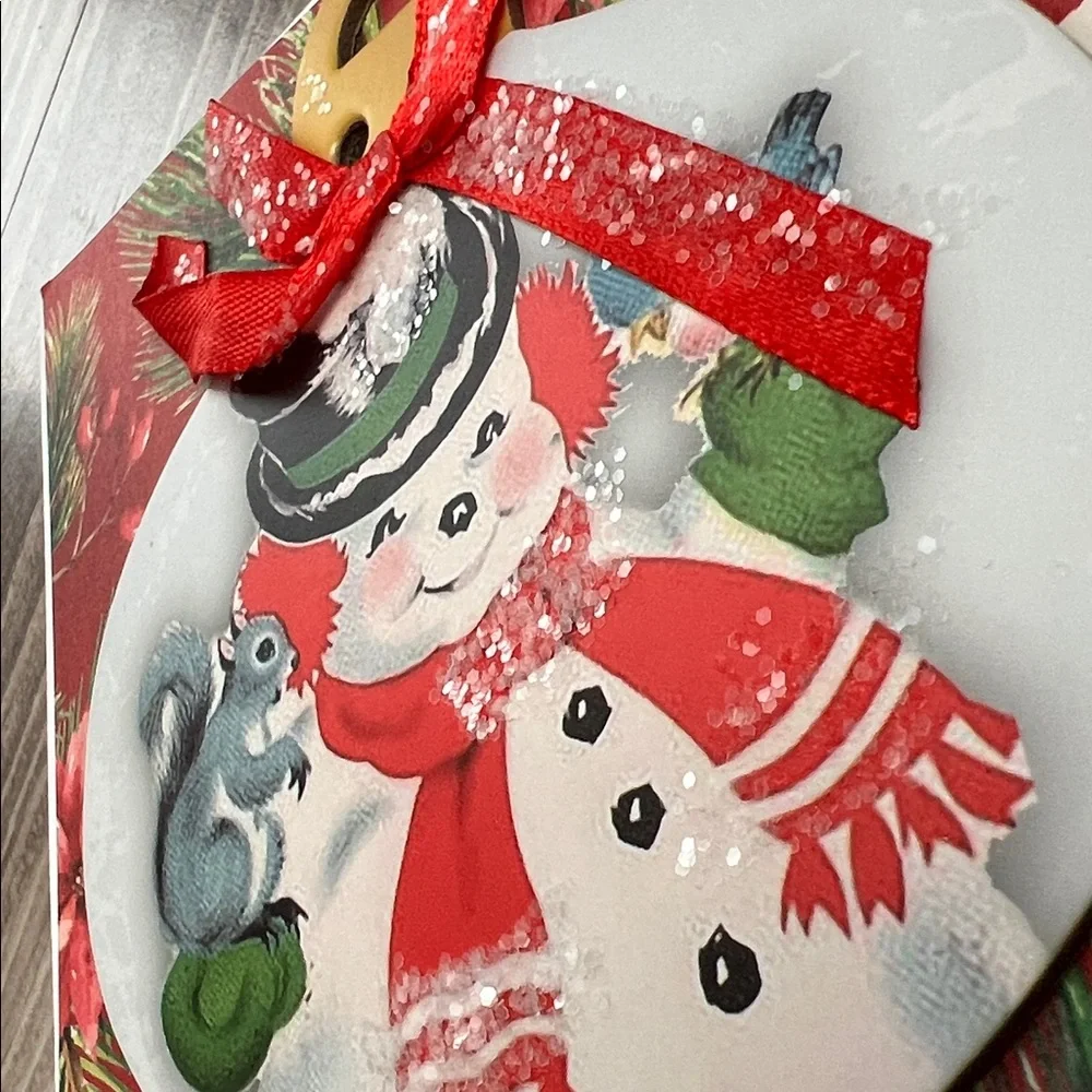 Handmade Christmas and Holiday Cards Set of 20 5.5”x5.5”Includes Envelopes